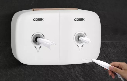 好物推薦 | 高顏值實力派，CDWK創(chuàng)點雙卷中心抽紙巾盒